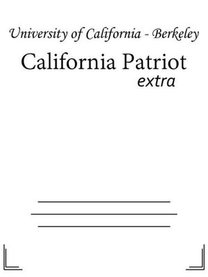 cover image of California Patriot
